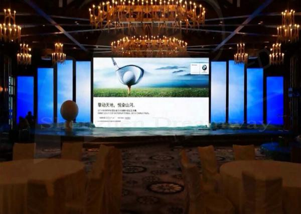 Buy cheap 1R1G1B LED Lighting Indoor LED Video Wall Rental Signs 576 By 576mm Cabinet from wholesalers