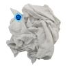 Buy cheap 100% reused 10 KG bales 100 cotton wholesale direct cheap textile waste white cotton knit bag rags from wholesalers