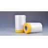 Buy cheap Outdoor Paper Masking Film, Rice Paper Taped Masking Film, Auto Used Pre-Taped Masking Film, Indoor Masking Film, Cloth from wholesalers