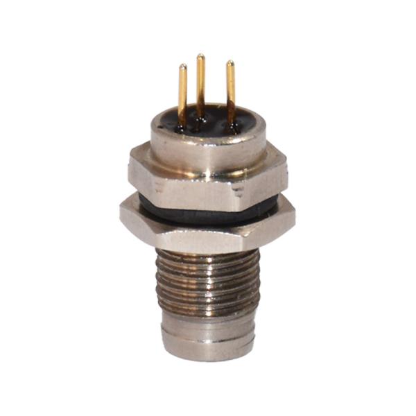Buy cheap Amphenol Circular Connector M8 Socket Waterproof IP68 Cable Connector from wholesalers