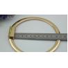 Buy cheap Ladies bag parts zinc alloy light gold 105 mm round metal bag handle from wholesalers