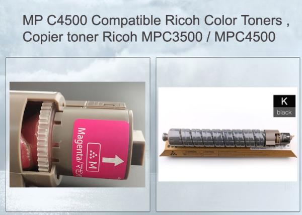 Buy cheap Black Print Toner Cartridge MP C4500 884930 For Ricoh Aficio C4540 / LD445c 23000 Pages from wholesalers