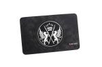 Credit Card Size Steel Brass Metal Black Card Laser Engrave Logo Screen Print