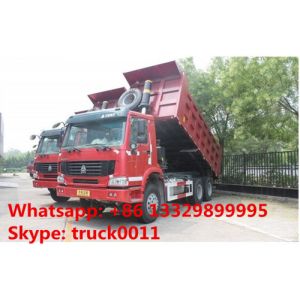 Buy cheap Euro 2 howo 6*4 RHD 336hp diesel engine dump tipper truck for sale, best price HOWO RHD 40tons from wholesalers