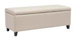 foldable indoor furnitures home shoe box storage ottoman upholstered bedroom