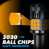 Buy cheap 1156 1157 7440 7443 Car Turn Signal Light Bulb With Fan Error Free 25 W Yellow Amber White from wholesalers