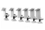 Buy cheap Anodized Solar Roof Mounting Systems PV End Clamp Customized Dimensions from wholesalers