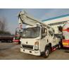 Buy cheap HOWO 8-24 Meters Height Aerial Work Platform Arm Lift Bucket Truck 8 Tons Diesel Fuel Type from wholesalers