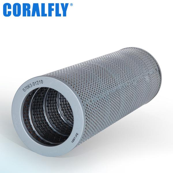 Buy cheap Cartridge Oil Filter 07063 01210 Komatsu Oil Filter 200psi from wholesalers