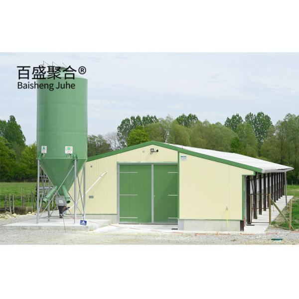 Buy cheap Hot Dip Galvanised Modern Steel Structure Shed Chicken Poultry Farm Egg Chickens Houses from wholesalers