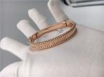 Large Model Signature 18K Gold Bracelet Oval Shape No Diamonds / Gemstone