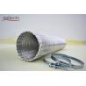 Buy cheap 4" Air Vent Kit Aluminum Semi Rigid Flexible Air Duct 2 Clamps HVAC Parts Accessory from wholesalers