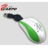 Buy cheap USB retractable cable mouse from wholesalers