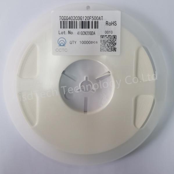 Ceramic Capacitors TCC0402X7R103J500AT Multilayer chip ceramic capacitor CCTC