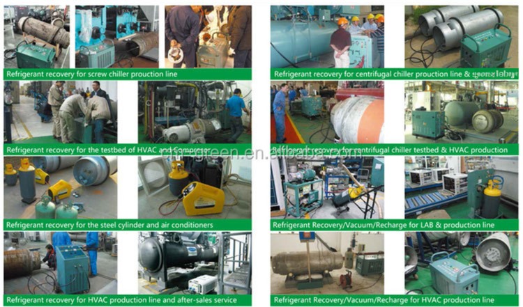 Freon Gas R600 Filling Machine Gas Charging Station
