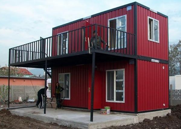 Buy cheap Topshaw Customize 40 feet 20 feet Luxury Prefab House Modular Shipping Container Homes from wholesalers