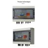 Buy cheap Dc 1000v 2IN 1OUT 20ka Combiner Box Special Plastic Shell Combination Box For Photovoltaic System from wholesalers