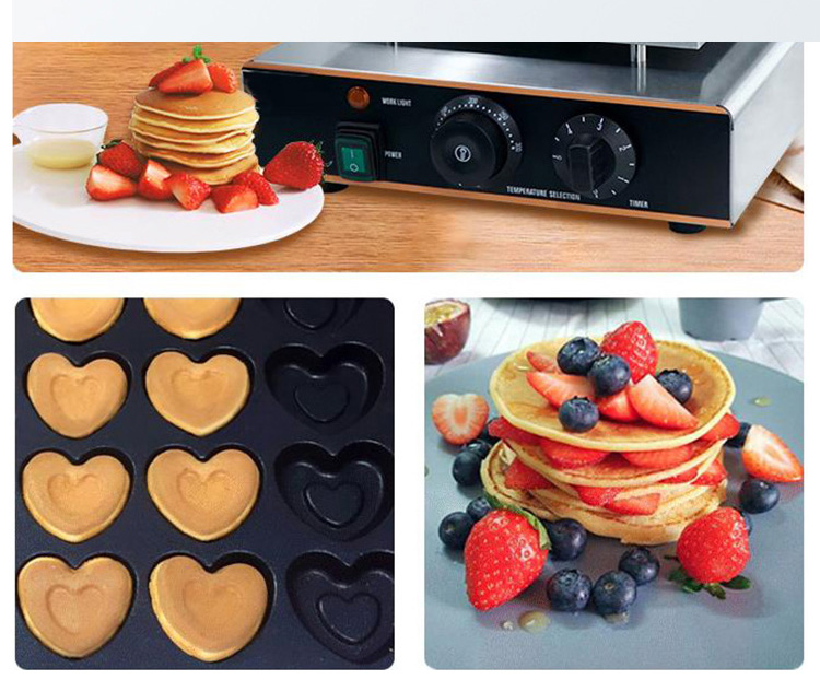 Electric Mini Pancake Dutch Maker Power Source Electric Temperature range 50-300C