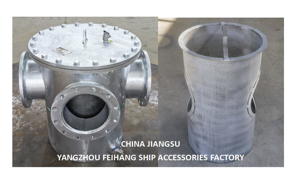 3 Type 3ways Can Water Straines Modle Fh-3t-250a Body Carbon Steel, Filter Cartridge Stainless Steel