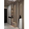 Buy cheap Eco friendly Apartments Wood Panel Furniture Modern Clothes Cabinet Customized from wholesalers