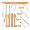 Buy cheap Carbide Tipped Wood Turning Tools Lathe Set Rougher Detailer Finisher Swan Neck Hollower from wholesalers