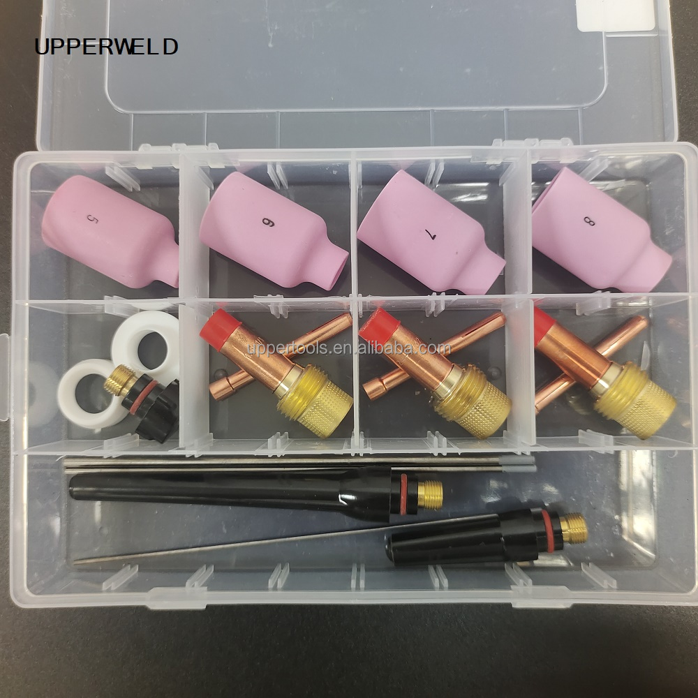 Large TIG Gas Lens Alumina Nozzle Ceramic Cups for WP 9 17 20 18 26 TIG Welding Torch