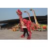 Buy cheap Long 4m Handmade Animatronic Dinosaur Costume Display Business Square from wholesalers