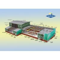 Buy cheap Water Proof Steel Structure Workshop Buildings Hot Dip Galvanized Surface product