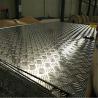 Buy cheap Tough Aluminum Diamond Plate 40 Brinell Hardness Standard Packing 0.6mm - 1.2mm Bar Height from wholesalers