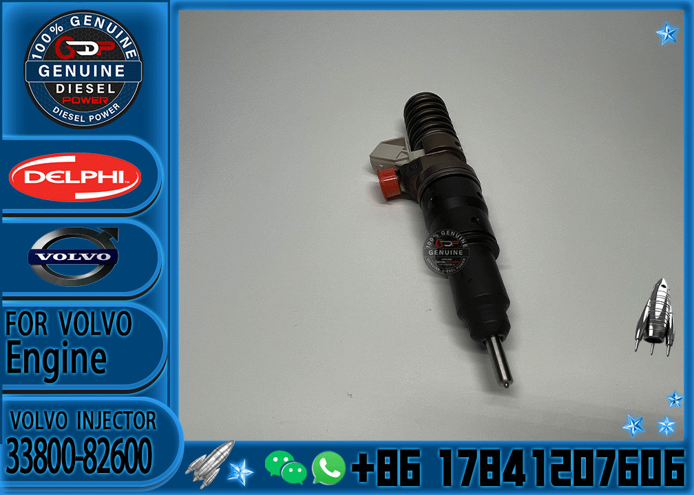 Diesel fuel injectors 33800-82610 are suitable for modern engines 33800-82600 common rail injectors