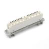 Buy cheap ABS 10 Pair Terminal Block Distribution Module Phosphor Bronze from wholesalers