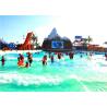 Buy cheap 1000 People / 1000m2 1.2M High Water Park Wave Pool For Adults from wholesalers