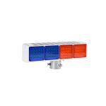 780nm Solar Flashing Warning Lights LED Strobe Light For Electronic Police