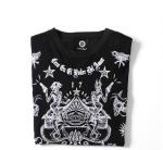 Fashional street hip hop style with skull printed wholesale men's oversize