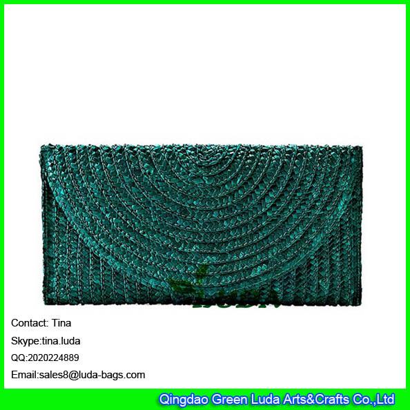 Buy cheap LUDA lady straw clutch handbags fashion straw evening cosmetic bags from wholesalers