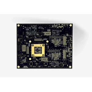 China FR4 TG170 Multi Layer PCB Black Ink HDI PCB 4 Layer 6 Layer OEM ODM on sale