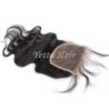 Buy cheap Free Parting / Mid Parting Lace Top Closure Remy Hair , Body Wave Brazilian Virgin Hair from wholesalers