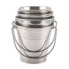 Buy cheap 20L Round Stainless Steel Bucket Empty Food Can For Ice Wine Beer Packaging from wholesalers