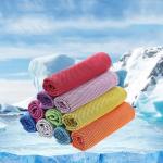 KILINE Custom Ice Towel Soft Breathable Chilly Microfiber Towel For Yoga Sport