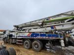 Mercedes Benz Chassis Semi-Dry Shotcrete 49m Concrete Pump Truck for White
