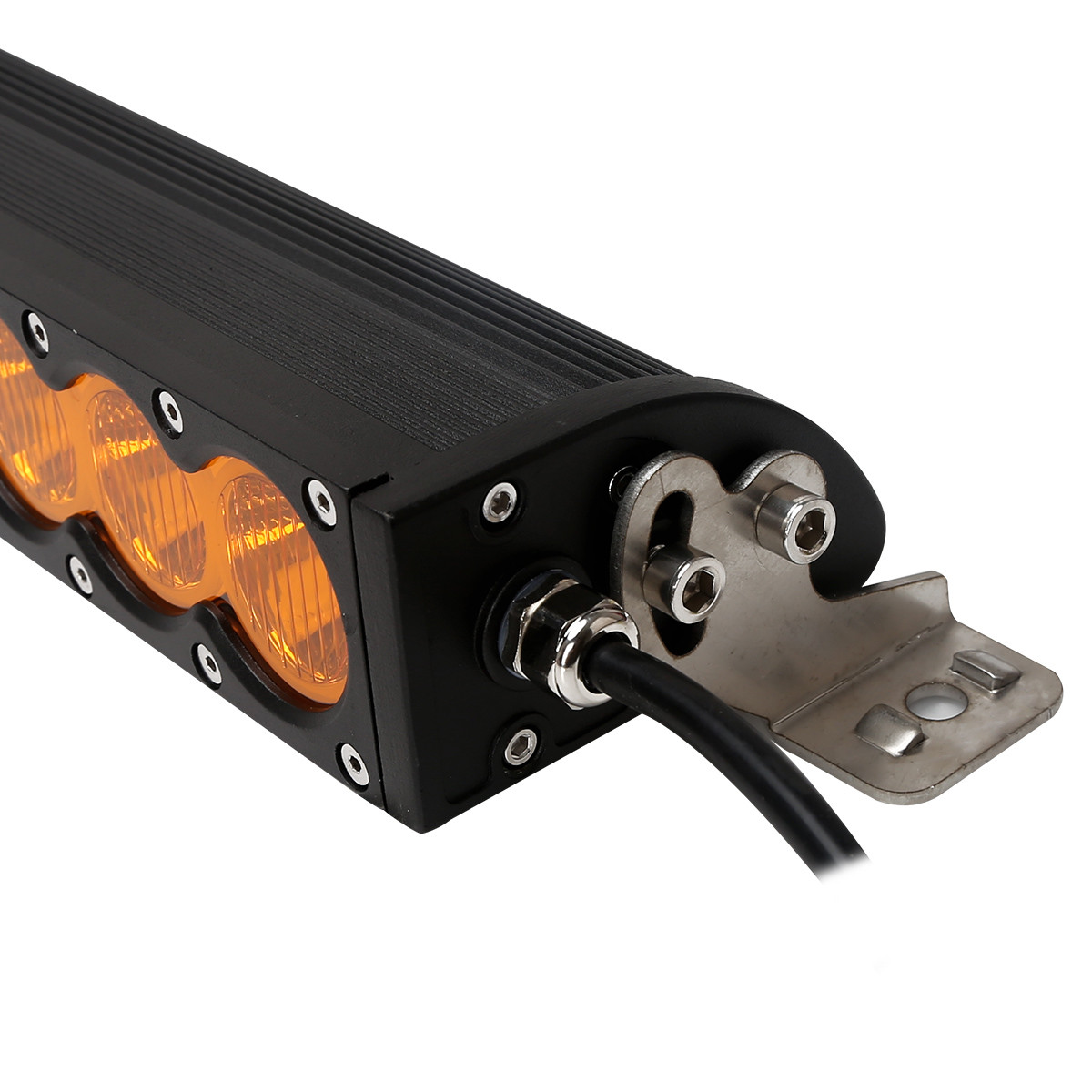 H Style 120W White to Yellow Color 12pcs 10W CREE LED LIGHT BAR 6000K 10-30V Combo Beam,Flood Beam, Spot beam