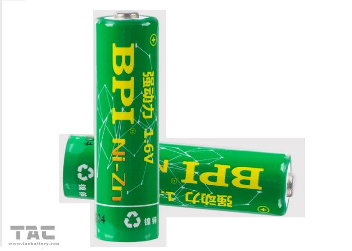 1.6v 1500 Nizn AA Rechargeable Batteries For Electric Shaver