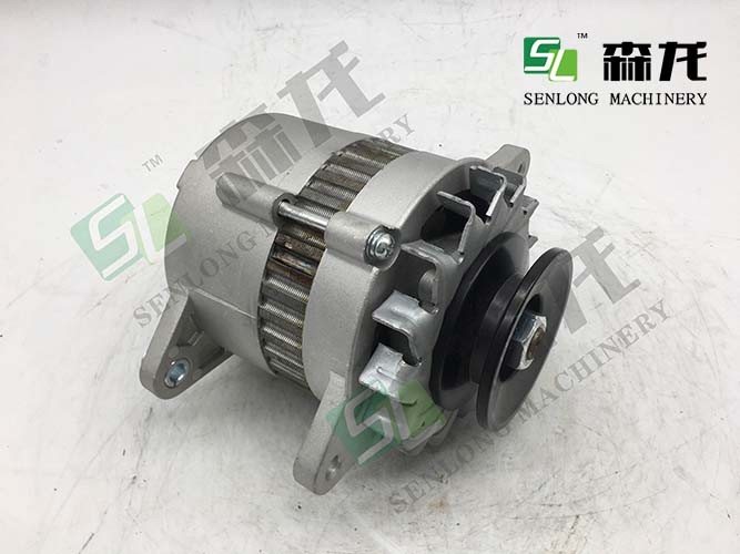 24V 30A CW Alternator for Hitachi excavator EX120 ISUZU 4BD1T Engine 8970222110, 8970222111 replacement parts