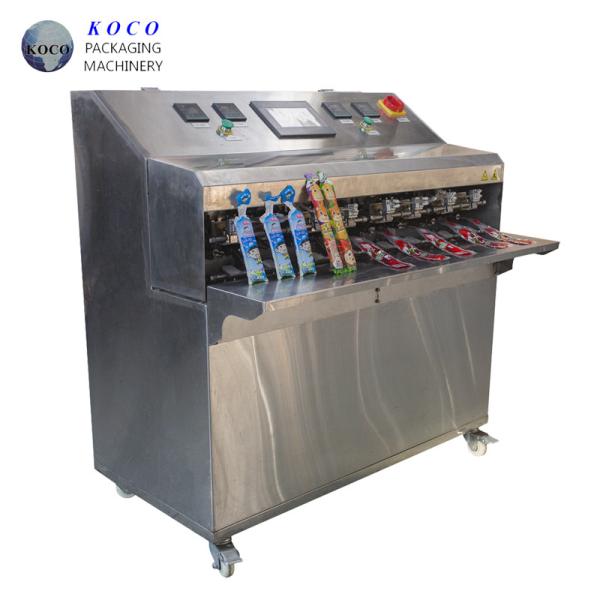 Buy cheap Stand-up Pouch 50-500 Ml Water Beverage Filling Machine Water Juice , Milk and Other Kind Liquid Liquid Packaging Flowin from wholesalers