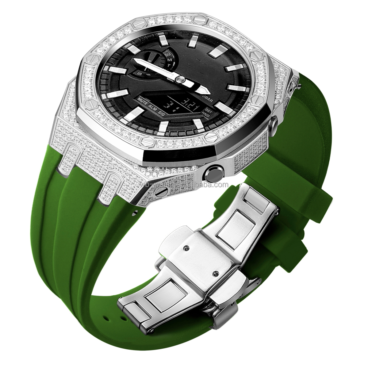 5th Generation Stainless Steel Watch Case And Strap Mod Kit For Casio G Shock GA2100