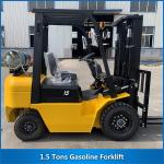 1.5 Tons Gasoline Forklift 1500KG Gasoline Powered Forklift