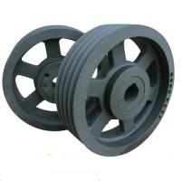Buy cheap Black Casting V Belt Pulley Cast Iron GG25 Taper Bush Pulley product