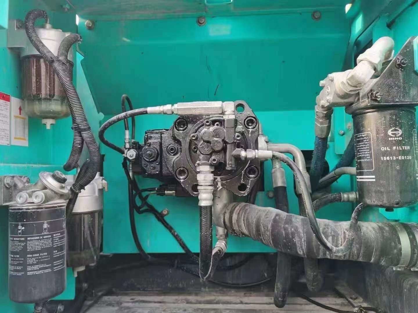 Original Used Kobelco SK350 Excavator 1.6m3 Bucket Capacity 580L Large Fuel Tank