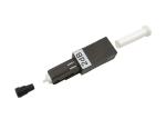 AdjusTable Single Mode Fiber Attenuator 1db 25db MU Male To Female Black