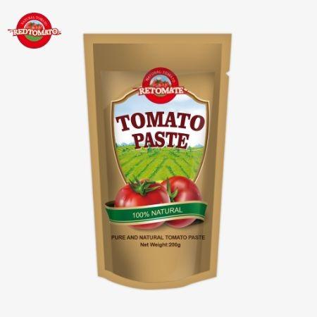 Buy cheap FDA Certified 200g Double Concentrated Tomato Paste In Stand-Up Sachet from wholesalers